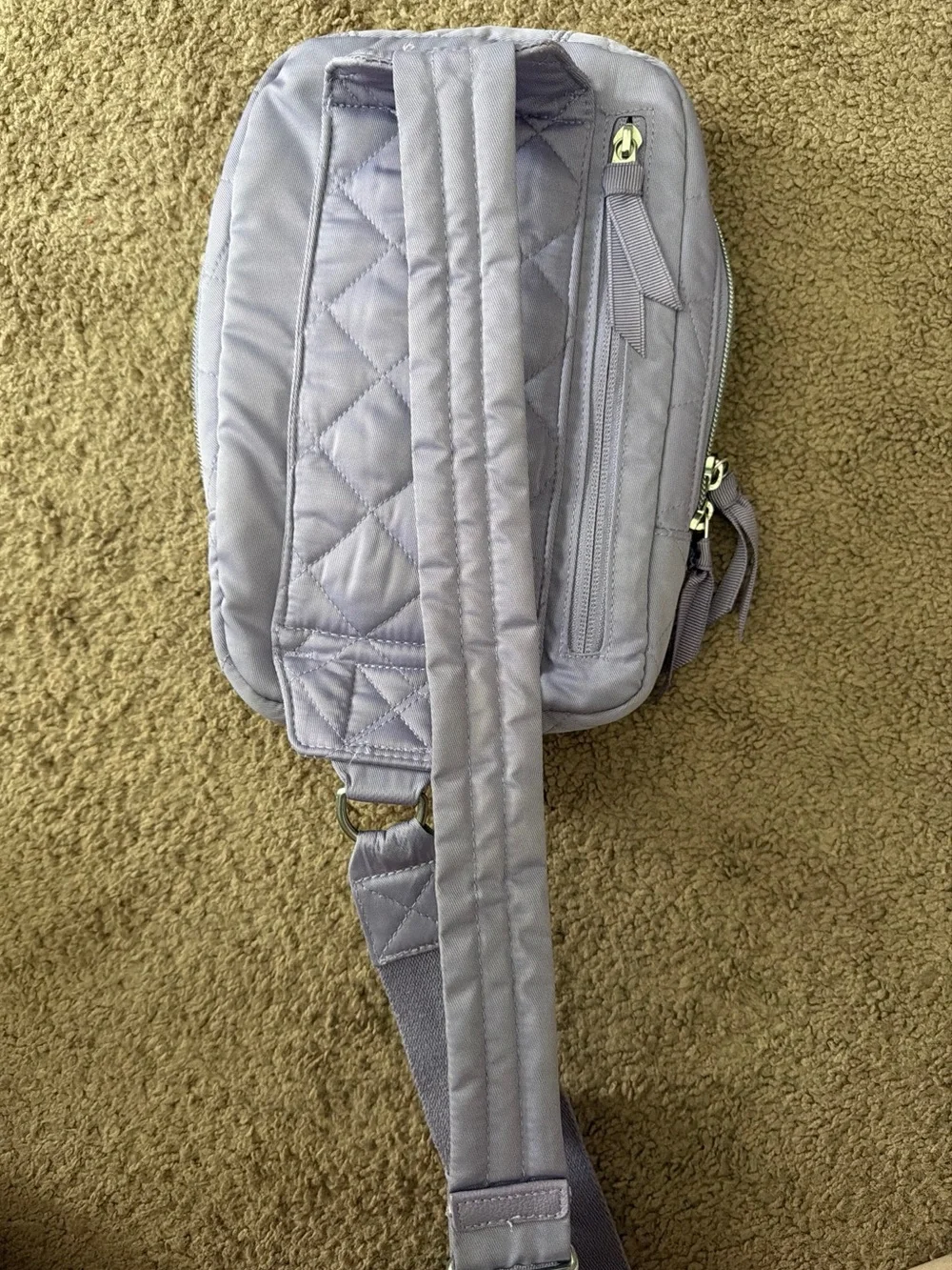Vera Bradley Performance Twill Utility Sling Backpack – Lavender